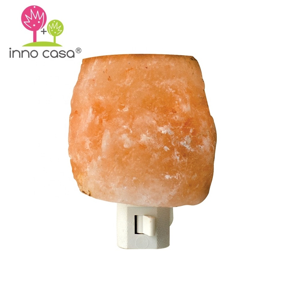 Increase resistance Maintain health Creative Hand Carved Natural Crystal Himalayan salt stone lamp