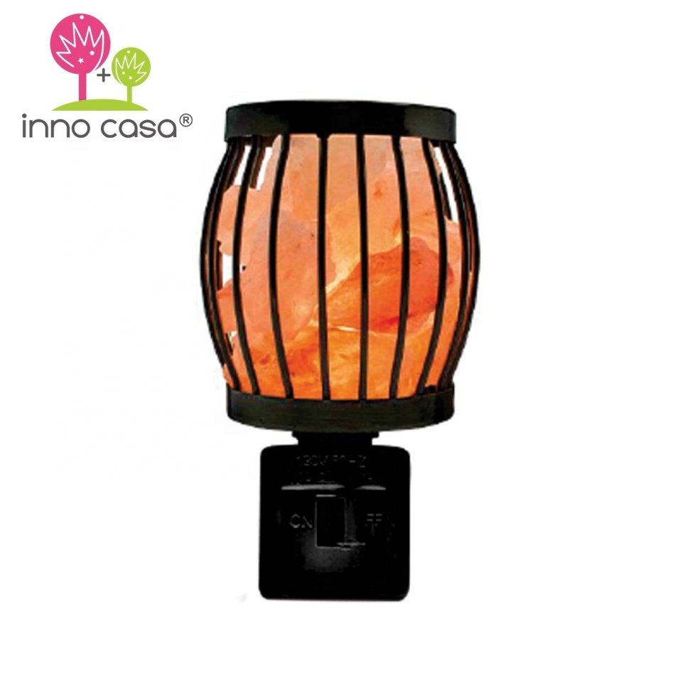 Increase resistance Maintain health Creative Hand Carved Natural Crystal Himalayan salt stone lamp