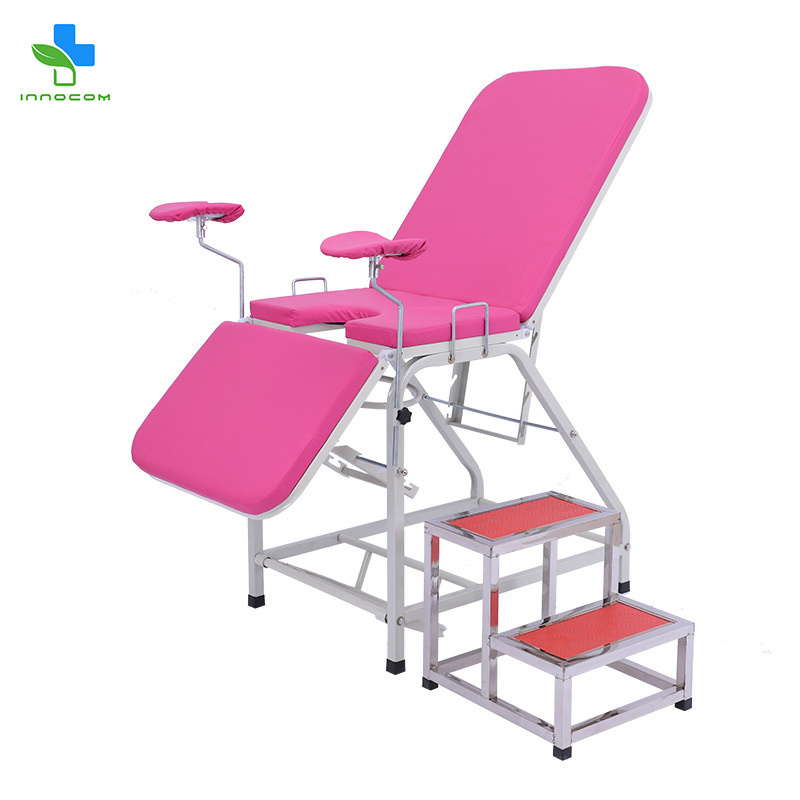 Medical Gyno Obstetric Exam Bed Hospital Gynecological Examing Chair Gynae Table Foldable Examination Couch