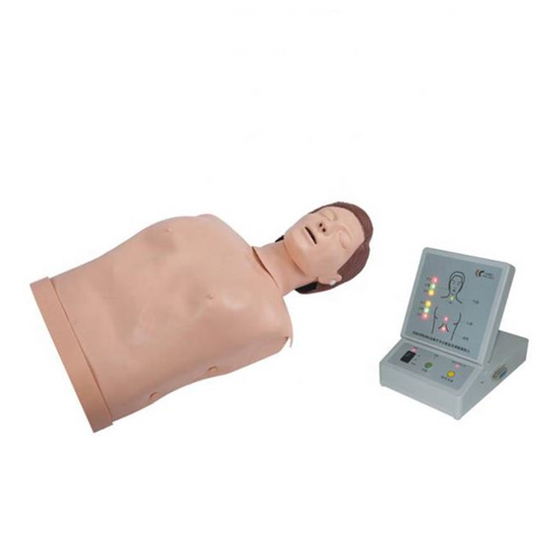 Medical First Aid Mannequin Adult Half Body CPR Manikin Nursing Resuscitation Training Dummy Teaching Simulator Trainer Model