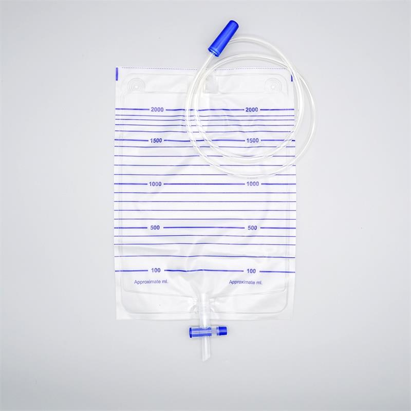 Medical Consumables Disposable Urine Bag Urine Drainage Collection Bag 2000ml Urostomy Leg Bag Urine