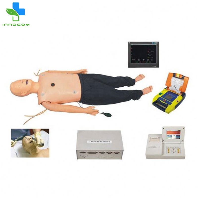 INC-ACLS01 China Human Model Realistic Medical Sicence Full Body ACLS Training Manikins CPR Mannequin For University Teaching