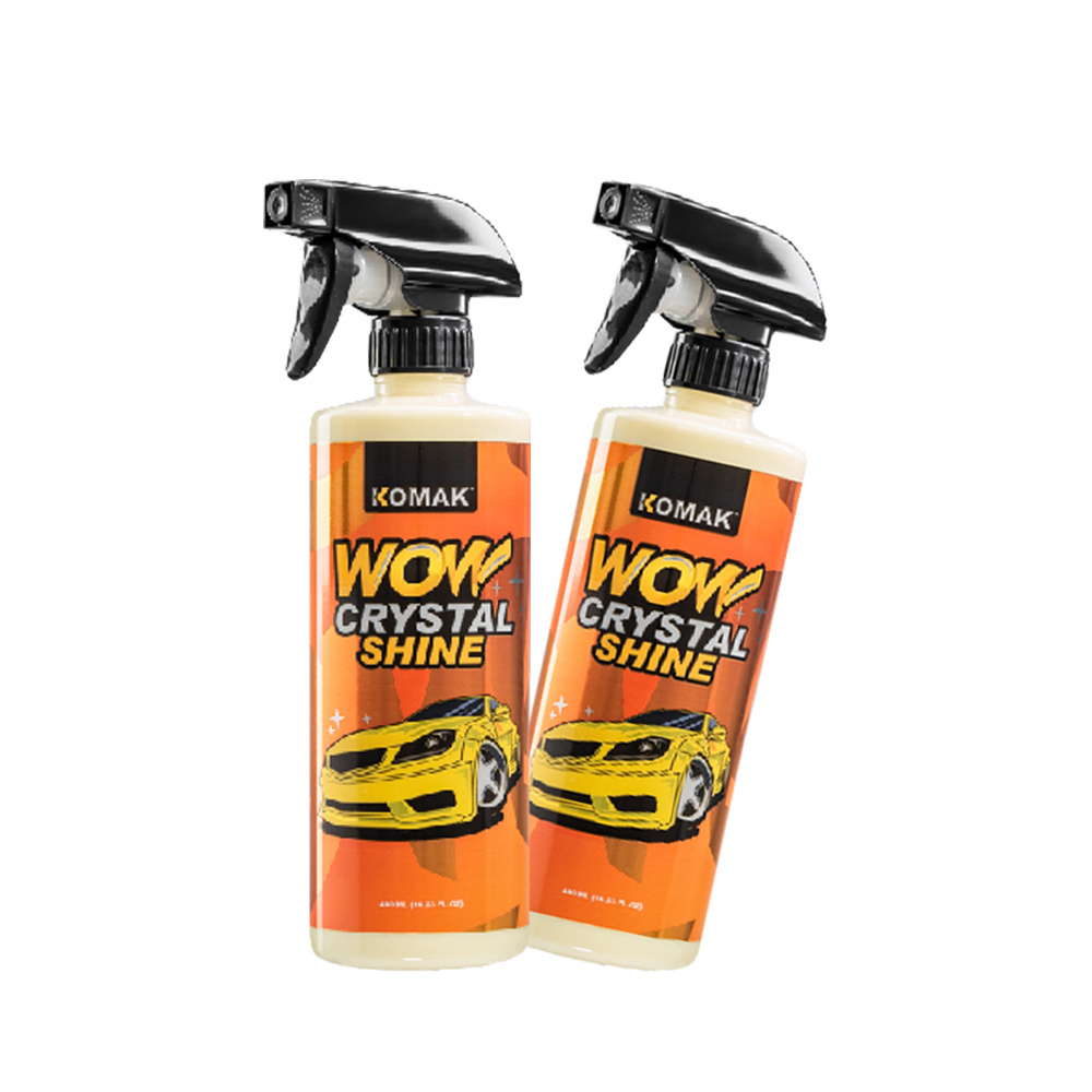 KOMAK WOW CRYSTAL SHINE DIY Car Wax with Hybrid Nano Technology