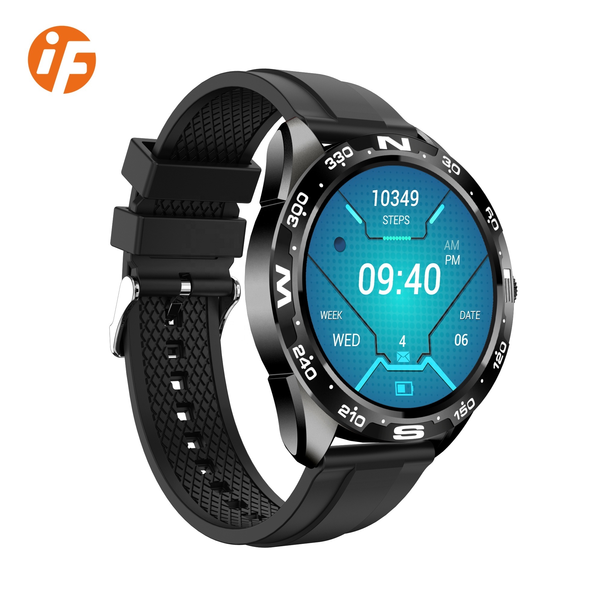 INNOFOVO Wholesale Men ip68 Waterproof Full Touch Smart Watch Wrist Digital Smart Watches With Heart rate monitoring