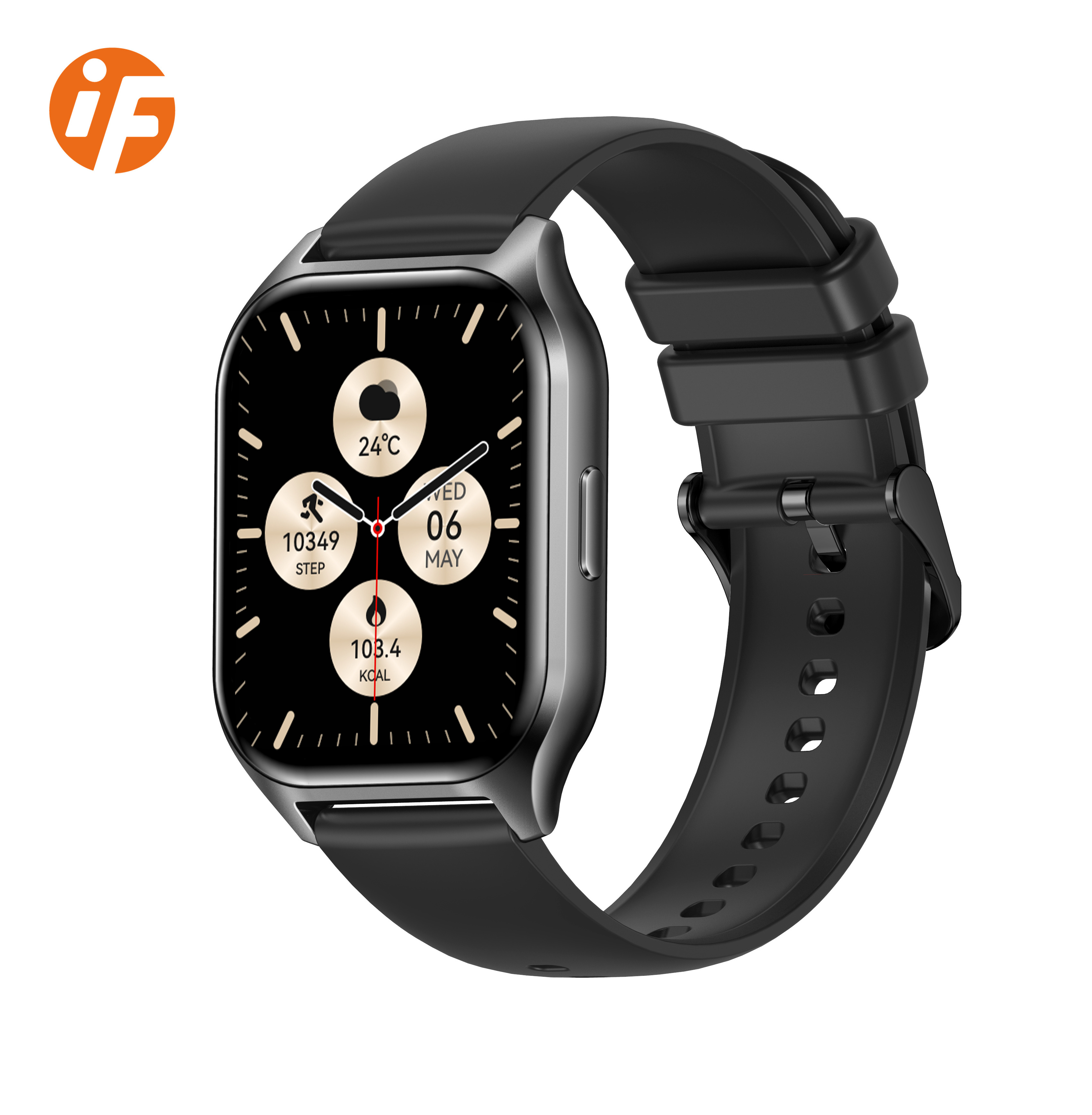 INNOFOVO I106 Smart Watch Amoled Display 400mAh Long Battery Life Smart Watch for Men&Women