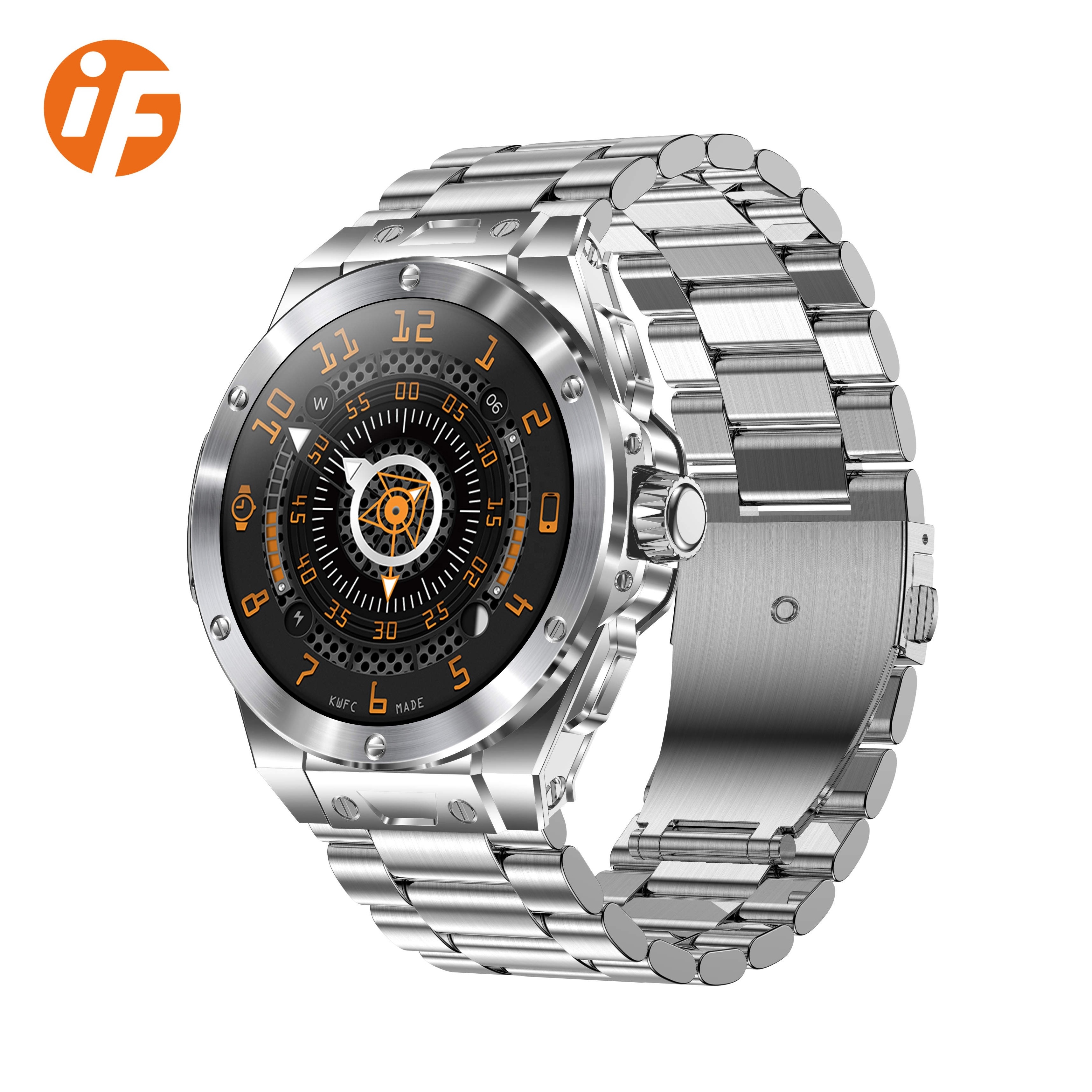 New arrival INNOFOVO smart electronics 1.43'' wearable devices amoled smart watch