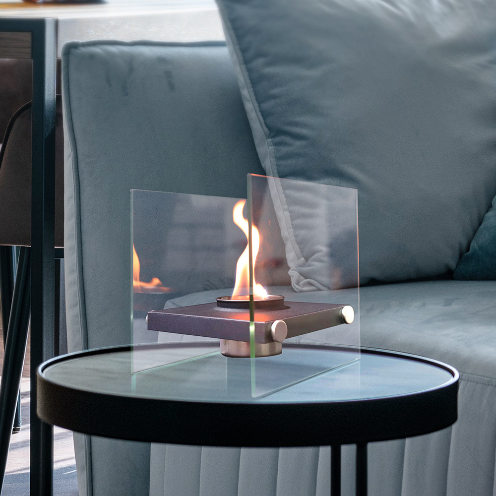 TT-55 bio ethanol fireplace outdoor home decoration mini kamin stove indoor tabletop fireplace fire