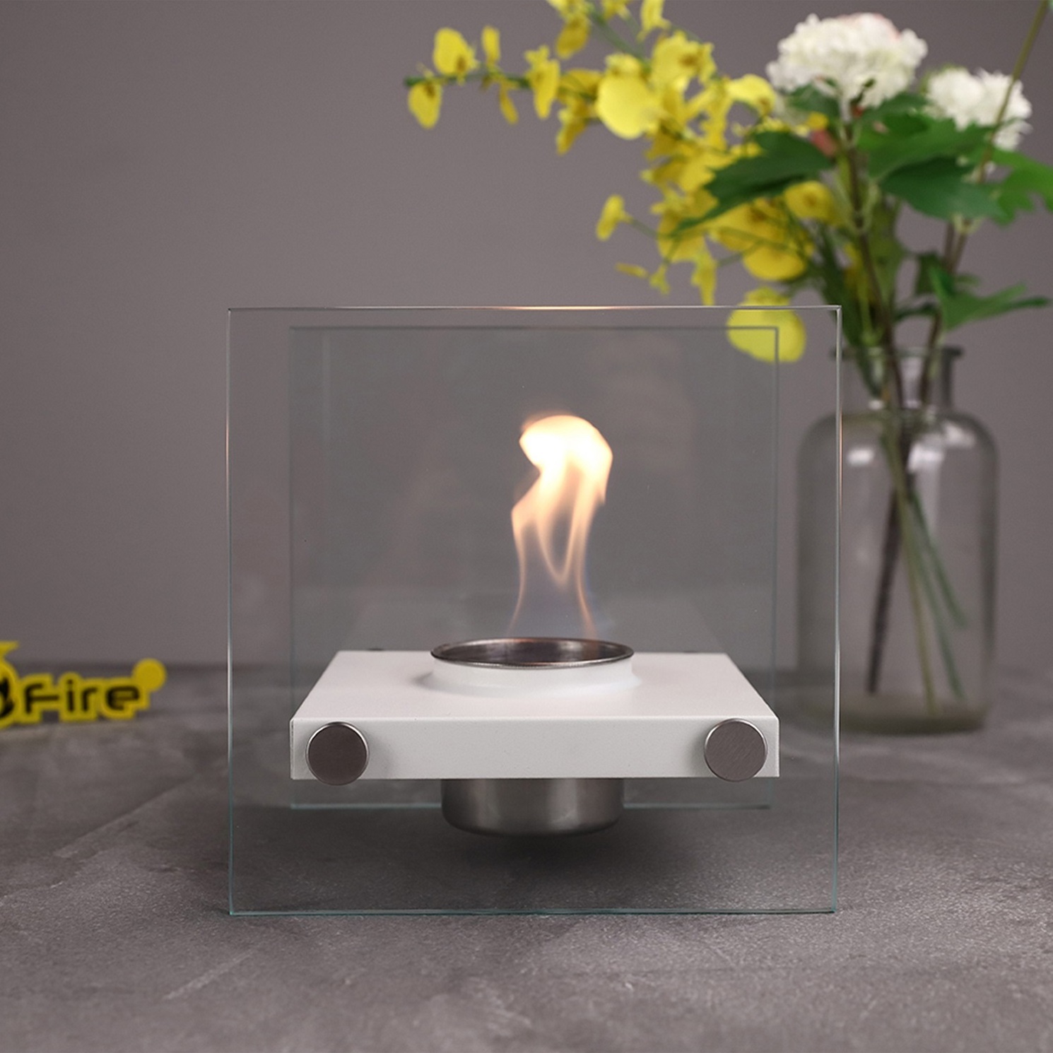 TT-55 indoor tabletop fireplaces mini kamin alcohol stove bio ethanol fireplace outdoor modern design home decoration fire