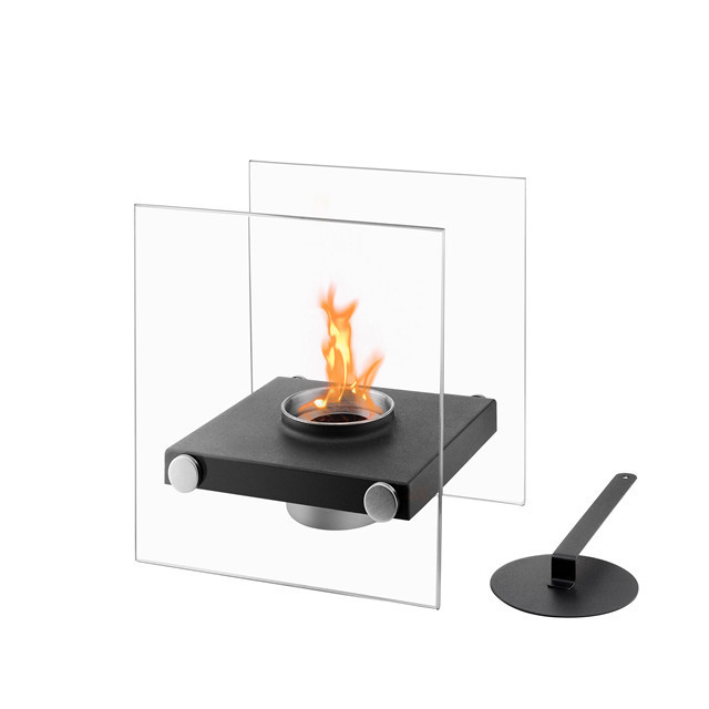 Free standing indoor moving  tabletop bio ethanol fireplace