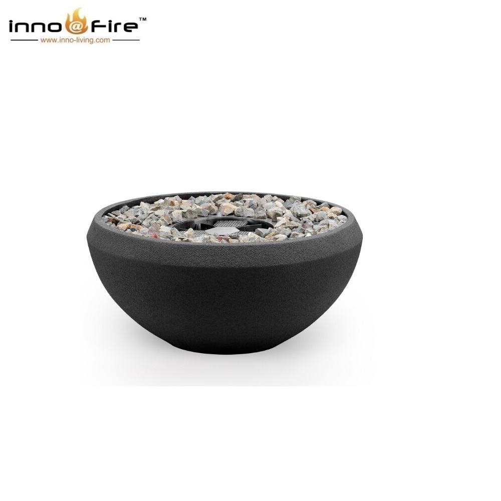 hot sale FS-17  stainless steel round bioethanol fireplace outdoor