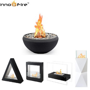 hot sale FS-17  round fireplace outdoor firepit with bio ethanol fuel