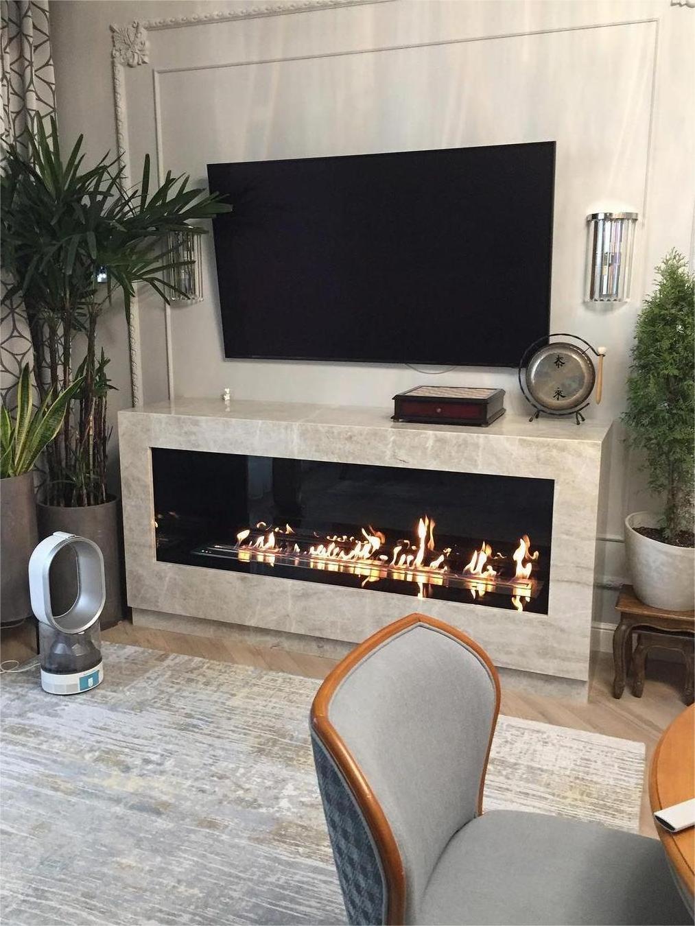 bio ethanol fireplaces indoor fire home decor modern design 36inch intelligent smart burner electric fireplace insert kamin