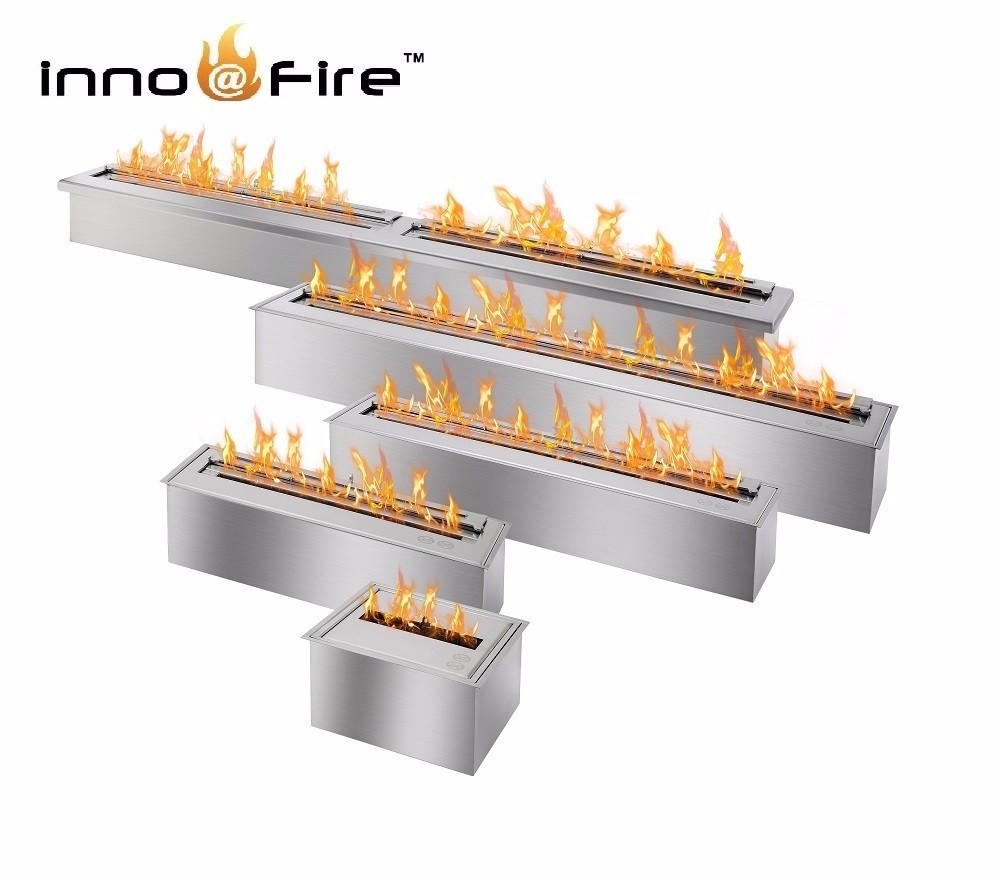 Inno living fire 1.2 M fireplace outdoor heater fire pit steel