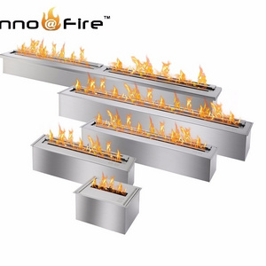 Inno living fire 1.2 M fireplace outdoor heater fire pit steel