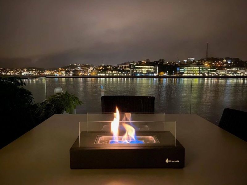 hot sale  TT-28 indoor mini table bio ethanol fireplace