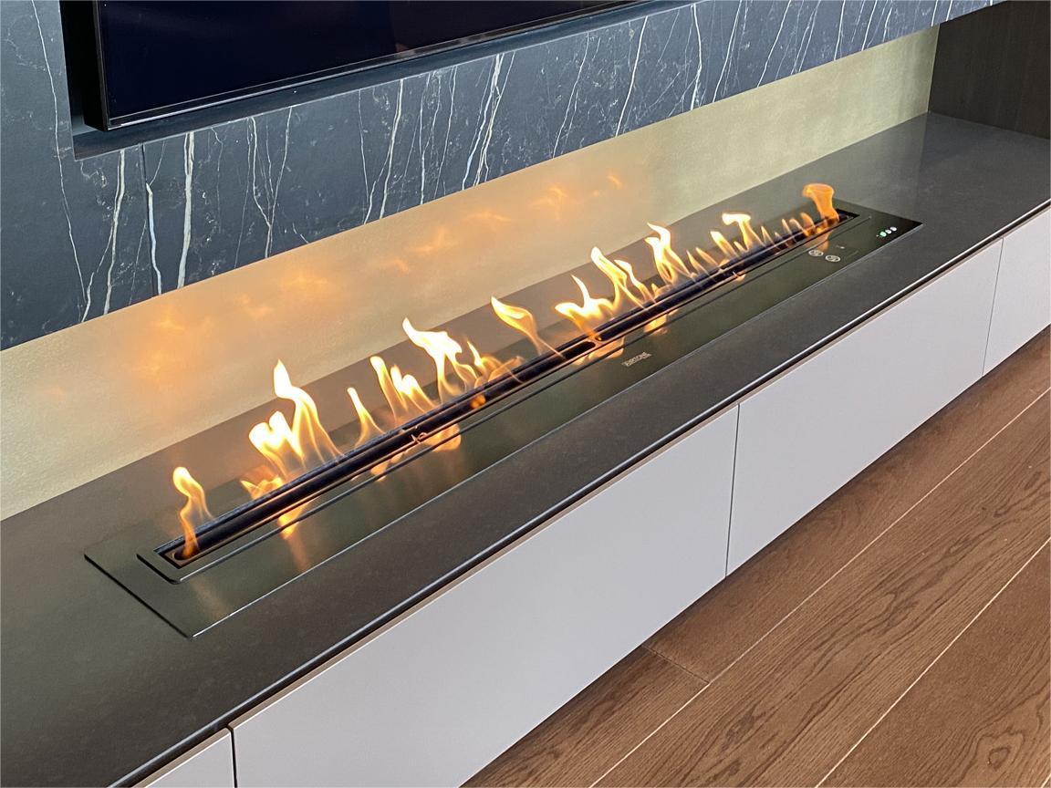 72inch indoor auto fill smart burner modern design home decoration bio ethanol fireplace insert electric fireplaces haarden