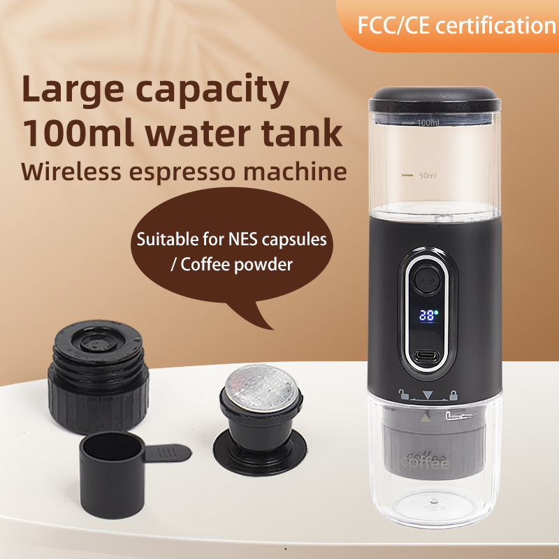 Mini electric coffee maker for outdoor camping