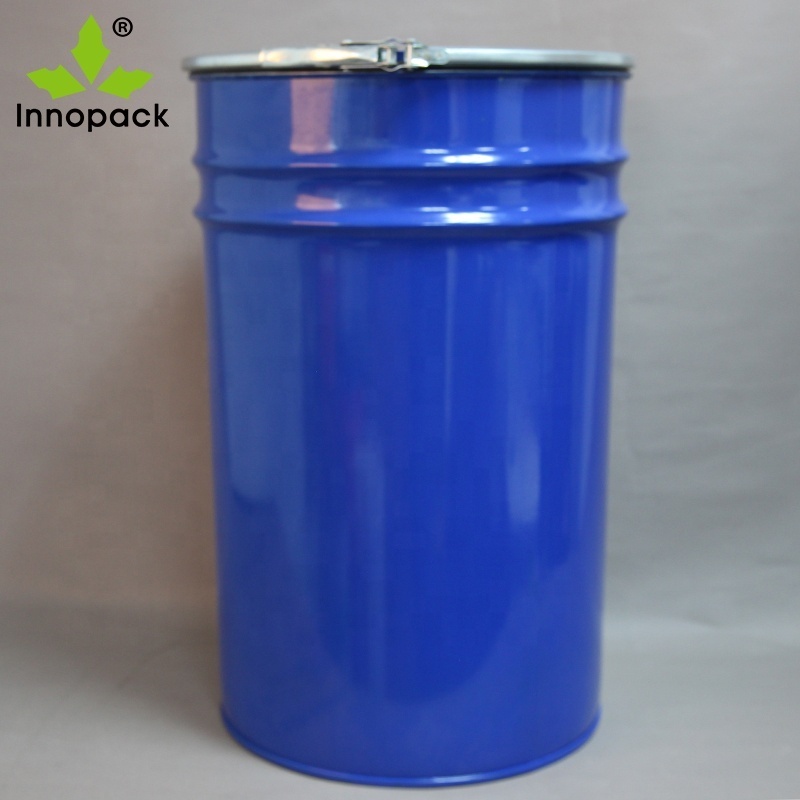 Steel drum 60L conical metal drum/oil steel barrel