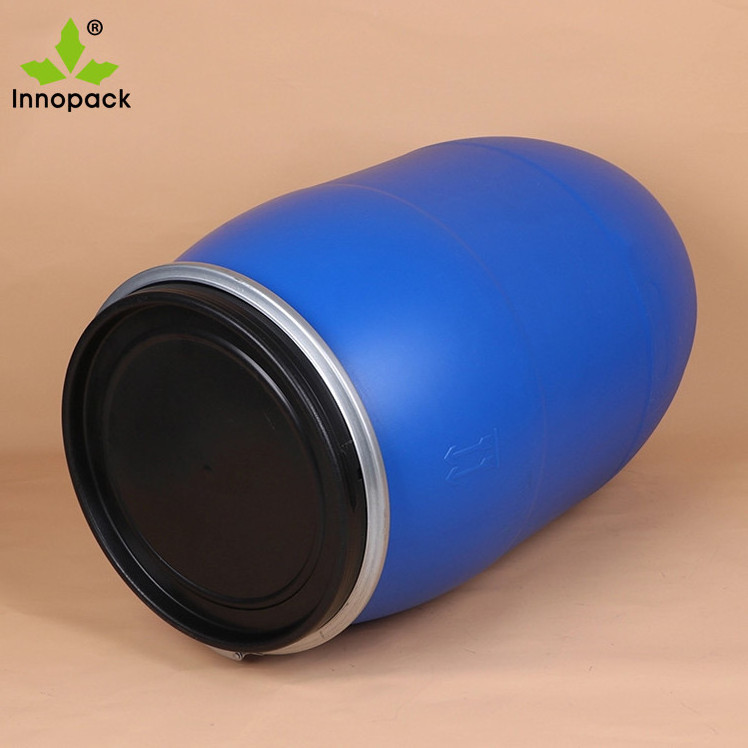 factory price 30L 50L 60L 120L 200L plastic barrels 200 liter oil/wine drum open-top HDPE bucket