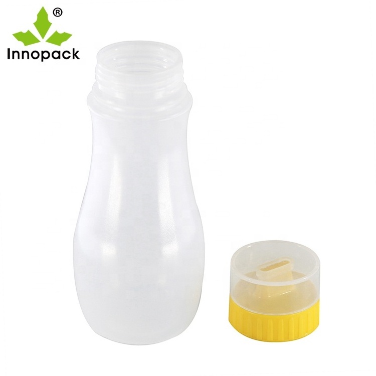 Plastic ketchup salad dressing squeeze sauce bottle