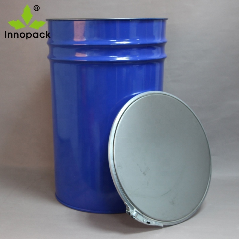 Steel drum 60L conical metal drum/oil steel barrel