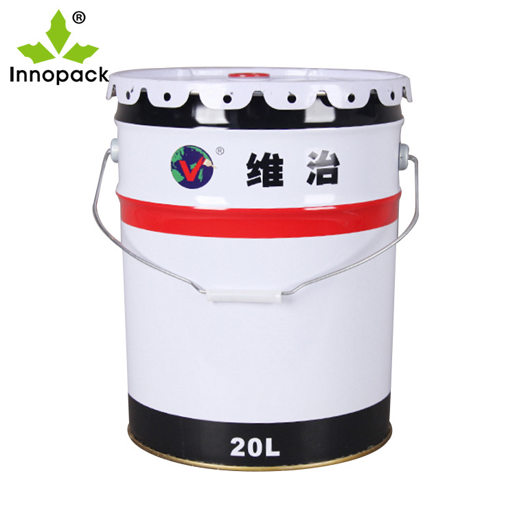 cooking oil tin 20l oil tin metal oil tin can with plastic spout