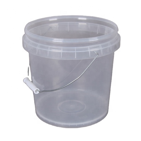 Wholesale 5L clear Frozen Yogurt/Ice Cream PP Plastic Bucket