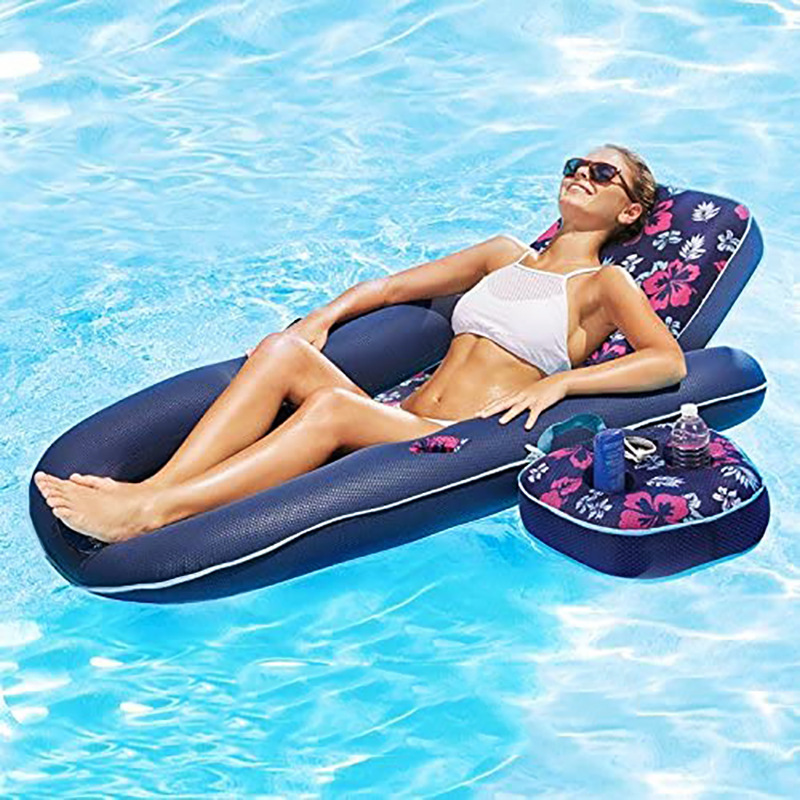 Multi-Purpose Inflatable Hammock Inflatable Pool Floats for Adults Swimming Pool Float Hammock