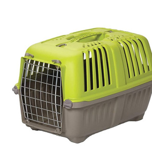 Airline Wheels Pet Cage Portable Air Travel Kennel Dog Cat Transportation Rolling Pet Carrier Travel Crate Cage