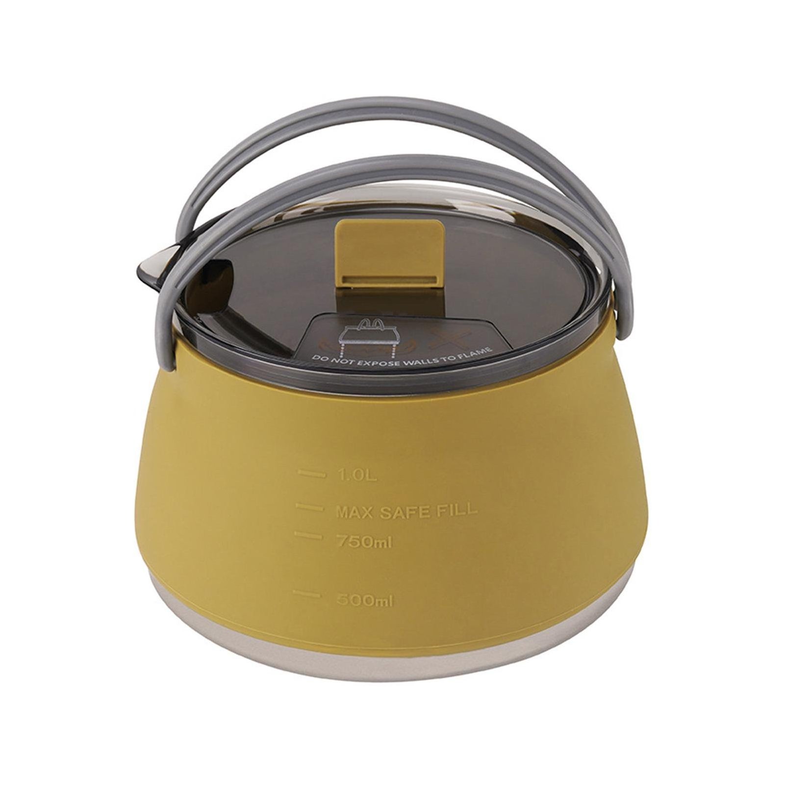 Professional New folding cooking pot multifunction cooking pot stainless steel camping kettle