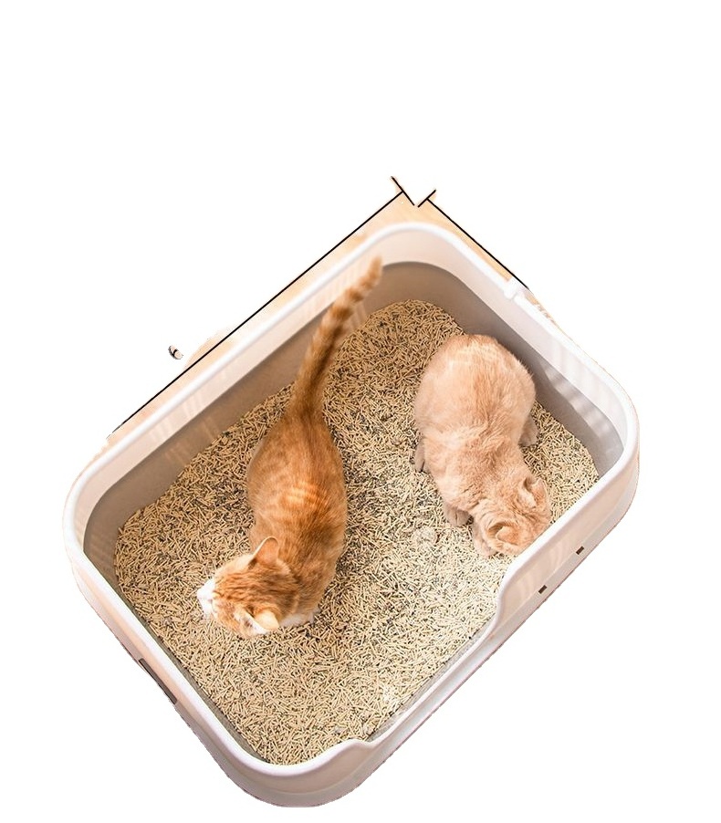 Stainless Steel Cat XL Litter Box - Never Absorbs Odor, Stains, or Rusts - No Residue Build Up - Easy Cleaning Litterbox Design