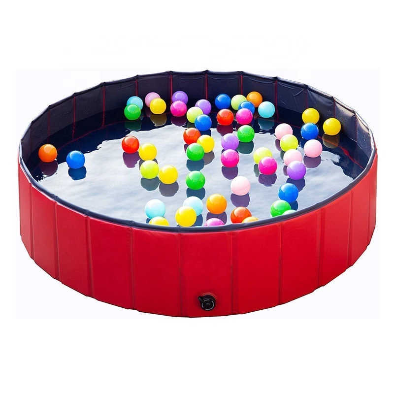 Folding Portable Pet Pool Dog Bath Children'S Folding Toys Indoor Pit Ball Pool for kids easy set up baby plastic ocean foam