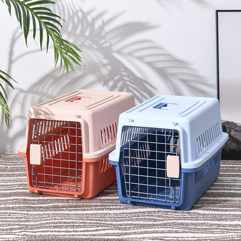 Pet Kennel Travel Crate Carrier Dog Puppy Cat Kitten Small pet carrier airline approved cat carrier pet crate