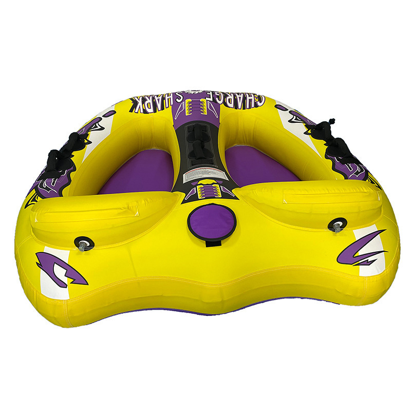 Water Sport Inflatable Towable Ski Sofa / Inflatable Floating Crazy UFO Boats / Inflatable Towable Tube Sofa for 3 person