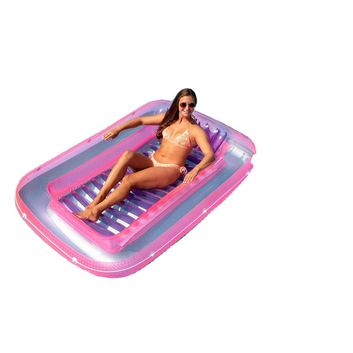 PVC Extra Large Suntan Tub Pool Floats Sun Tan Tub Tanning Bed