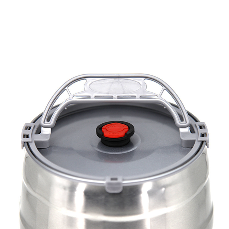 home brewing kit easy keg 5l mini beer keg barriles with tap and closure dispenser