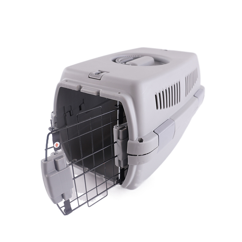 Good Quality Plastic iata airplane Travel Accessories pet carrier cargo crate carrying Transport Box Dog kennel cage