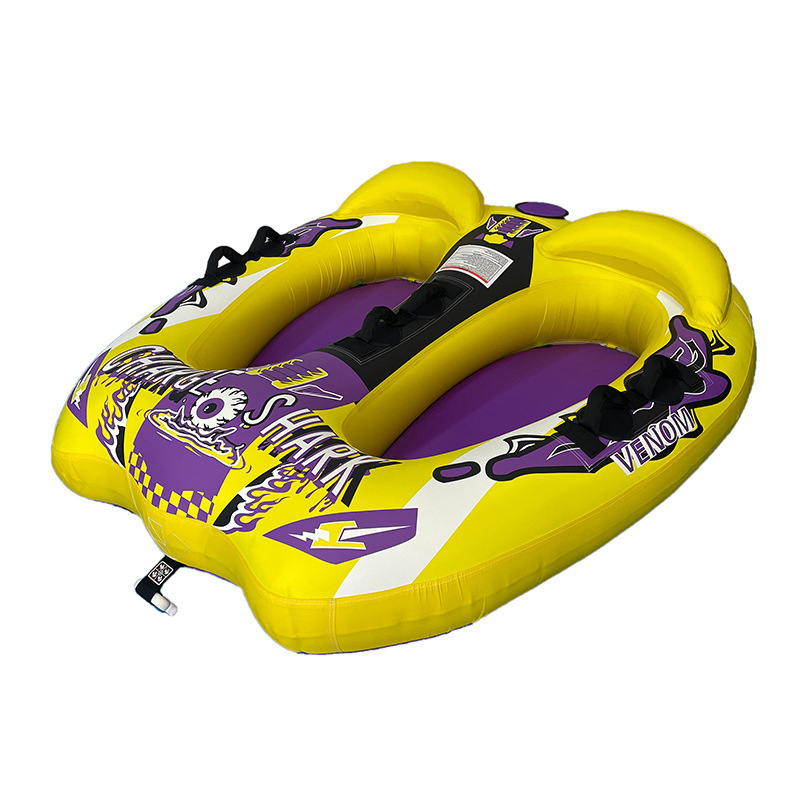 Water Sport Inflatable Towable Ski Sofa / Inflatable Floating Crazy UFO Boats / Inflatable Towable Tube Sofa for 3 person