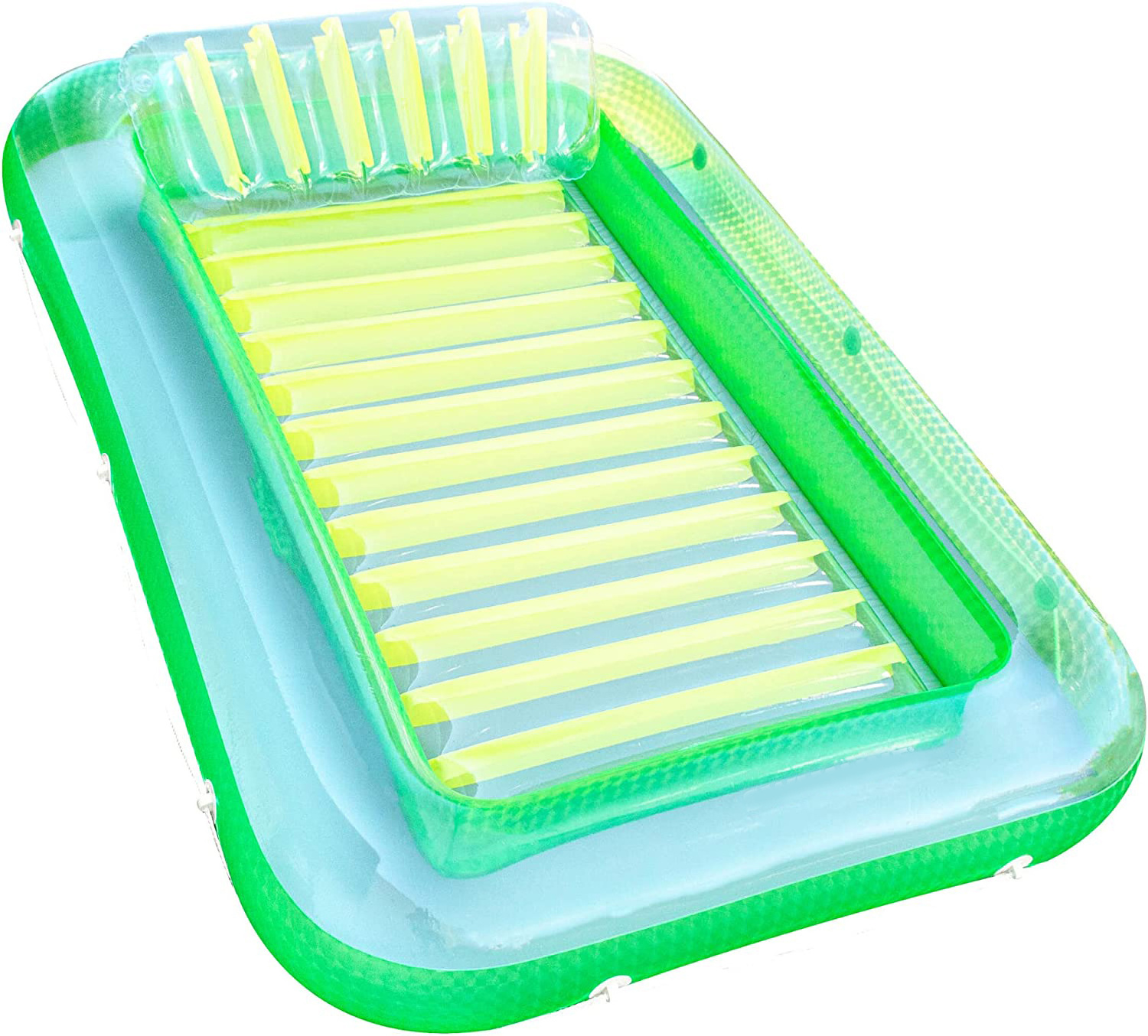 Inflatable Tanning Pool Lounger Float 4 in 1 Sun Tan Tub Sunbathing Pool Lounge Raft Float Toys Water Filled Tanning Bed Mat Pad