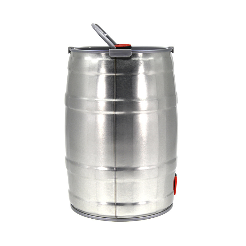 home brewing kit easy keg 5l mini beer keg barriles with tap and closure dispenser