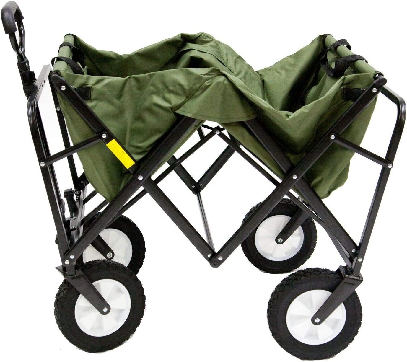 Outdoor Oxford Folding Camping Trolley Garden Cart Off-road Wheels Durable Portable Camping Wagon