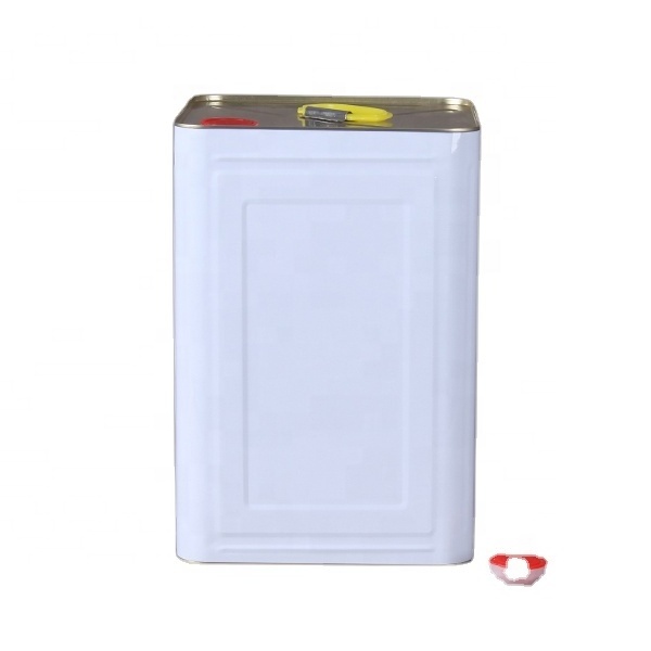 18L 20L cooking oil jerry can large square empty edible cooking oil metal pail packaging tin can