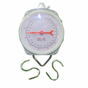 INNOPOWER Mechanical Hanging Scales 550lb/225kg, High Accuracy Large Display Spring Dial Weight Scale for Deer Hunting