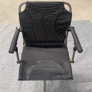 2023 Folding Steel Hunting Blind Chair Stealth Spin Chair Fishing Camping Beach Chair For One Person