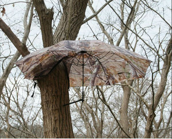 new design  camo umbrella for hunting treestands