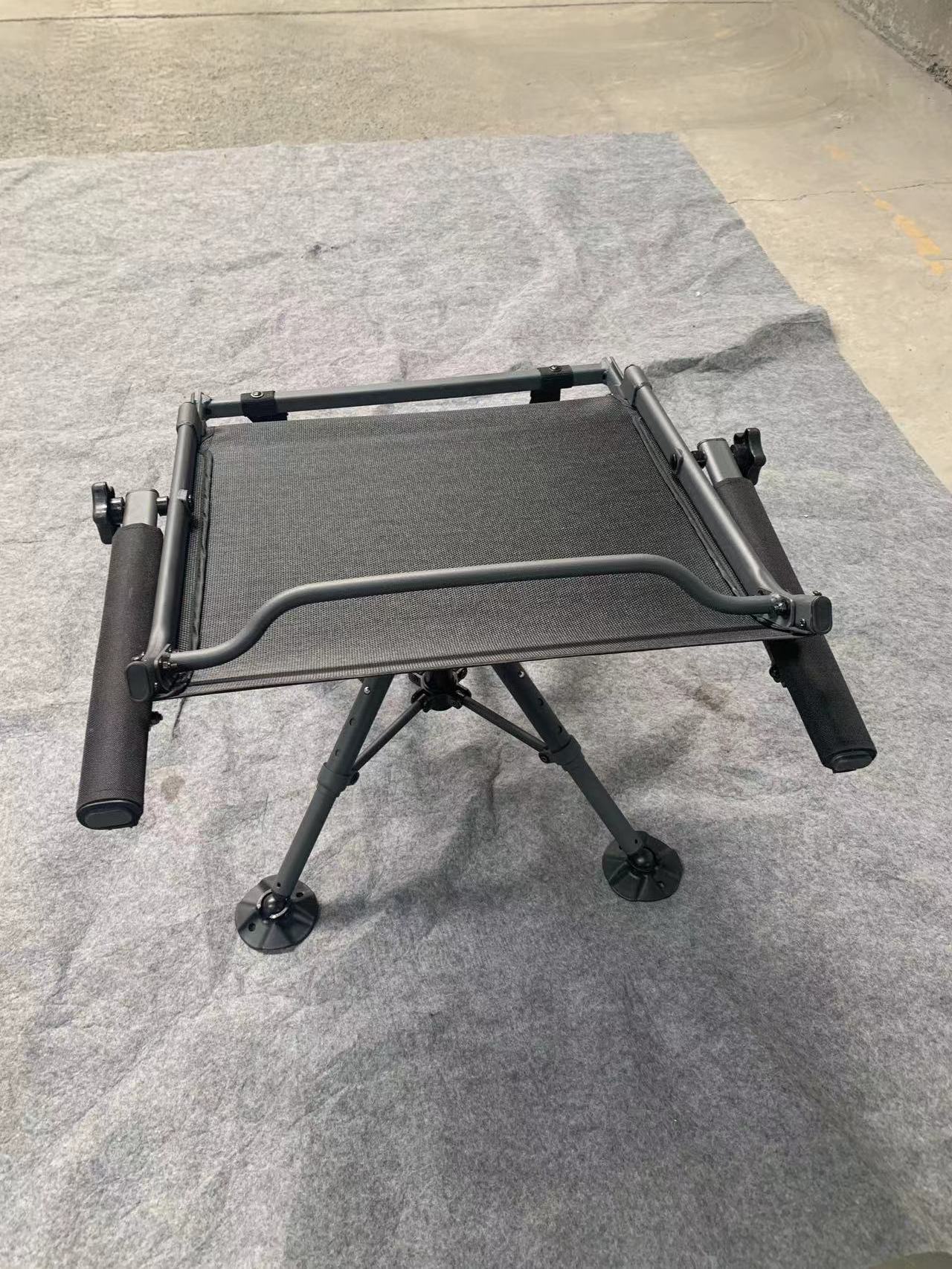 TD-0166 Folding Swivel High Stability 4 Legs Blind Chair For Hunting