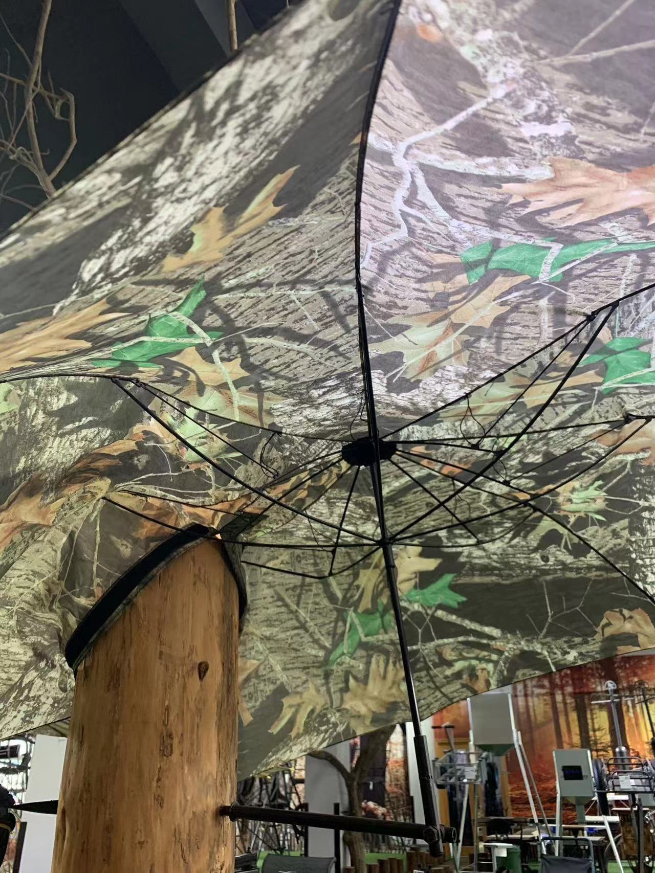 Treestand hunting camouflage umbrella/Camouflage Umbrella Hat/Hunting Accessories TD-531