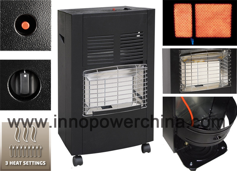 infrared space gas heater CE certified for indoor use blue flame gas cabinet heater with ODS safety device