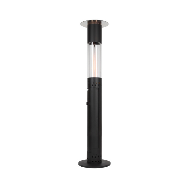 factory direct carbon neutral outdoor wood pellet glass tube patio heater environment friendly green energy outdoor heater