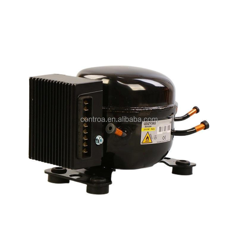 Factory Direct Sale DC 12V Refrigeration Compressor R600A Refrigerator Compressor